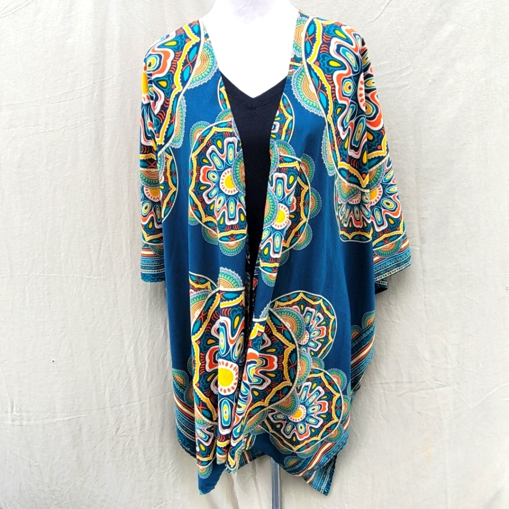 Anges & Dora Psychedelic Kimono Size XL / ONE SIZE